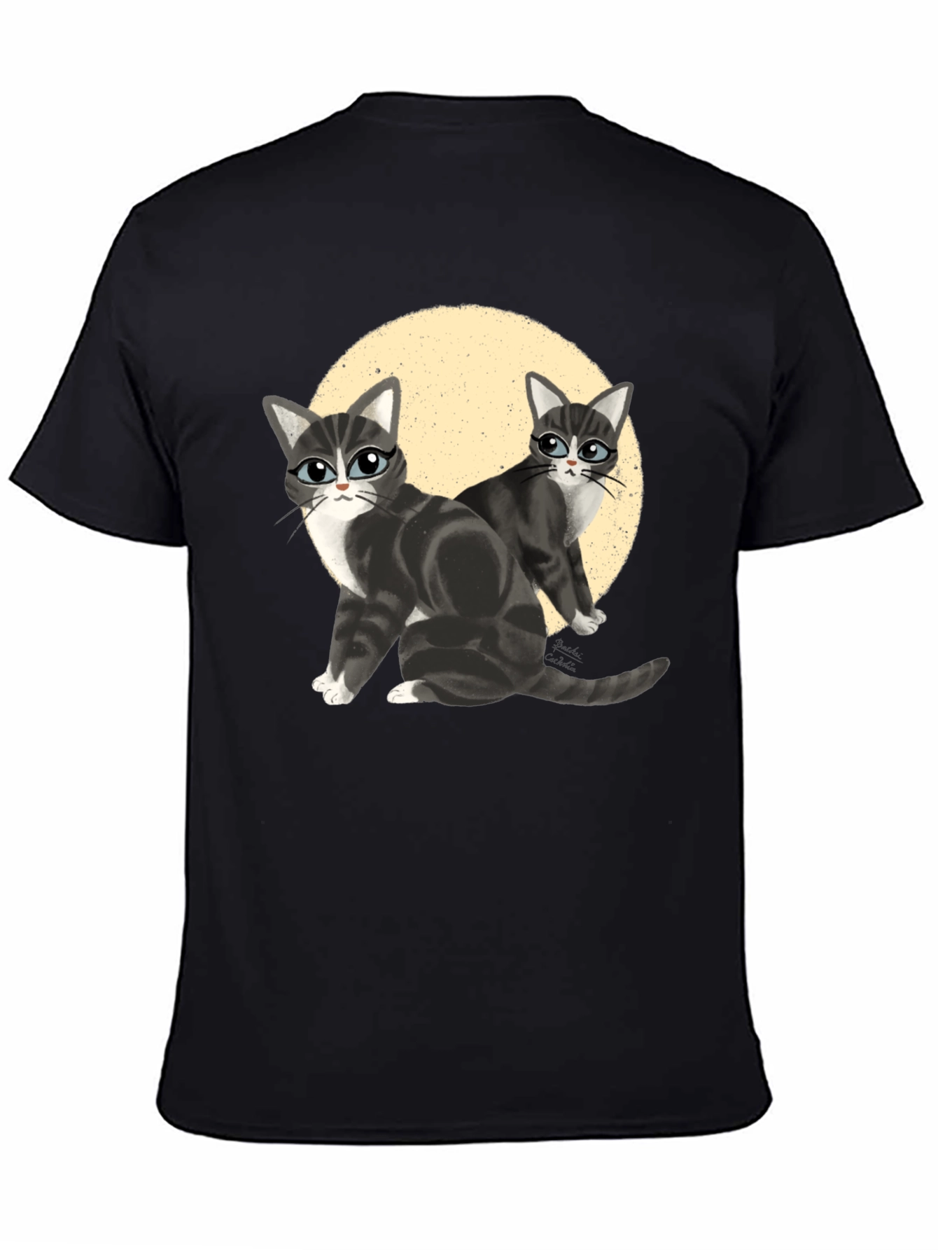 Cool Cats T-Shirt - Black Cat Lover Tee