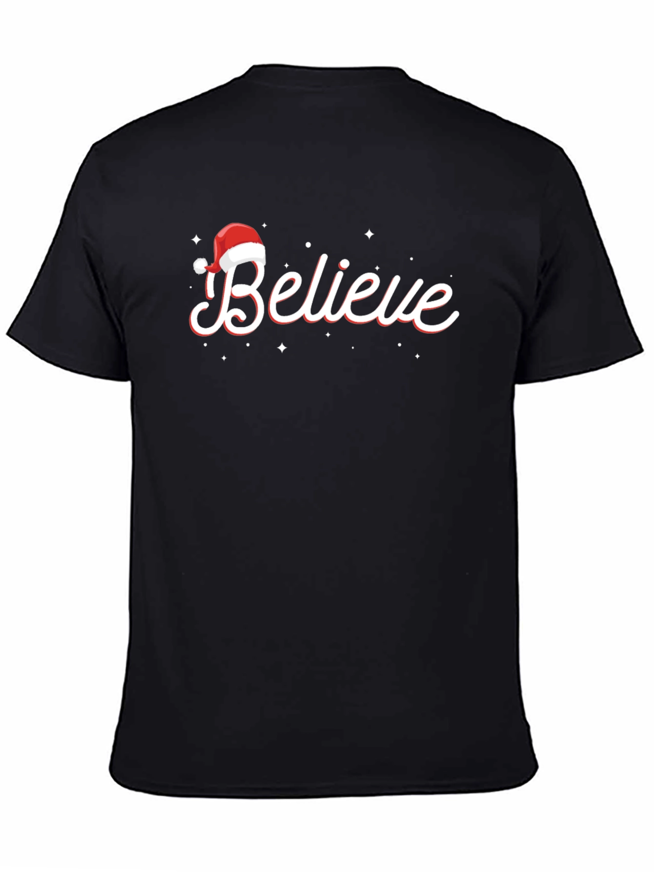 Believe Christmas T-Shirt - Holiday Festive Wear