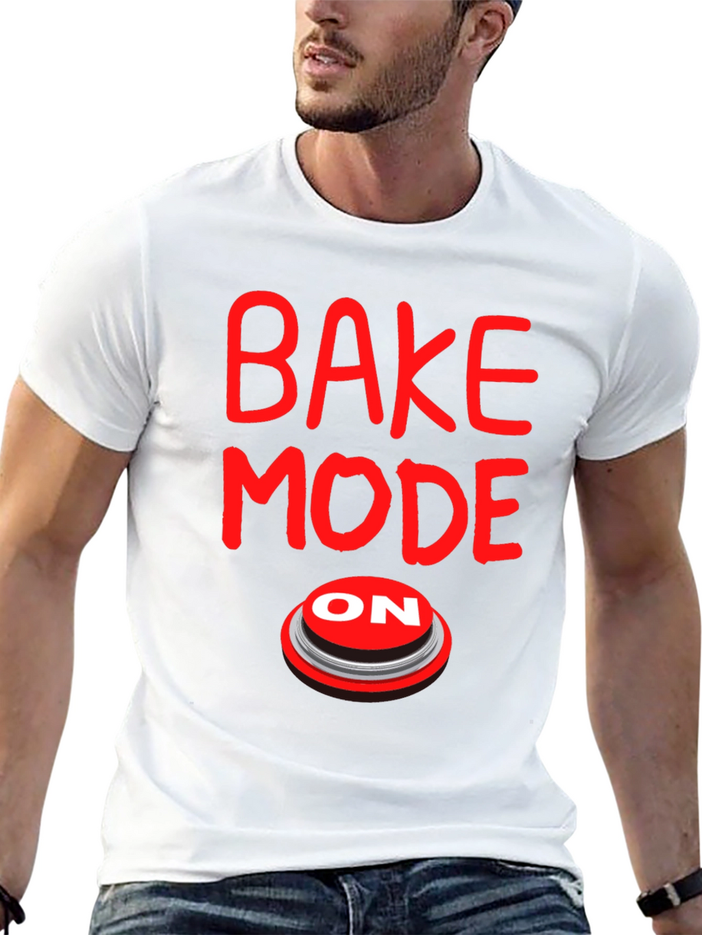 Bake Mode ON T-Shirt - Funny Baking Gift