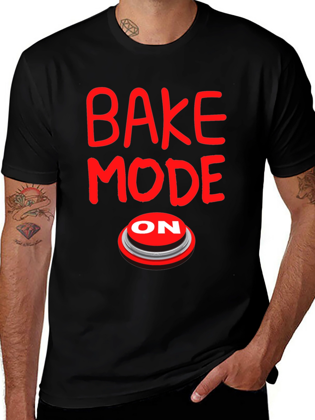 Bake Mode ON T-Shirt - Funny Baking Gift