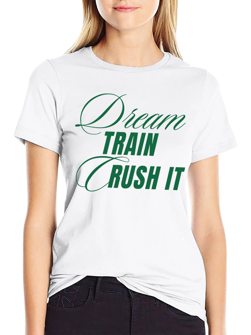 Dream Train Crush It T-Shirt - Motivational Tee