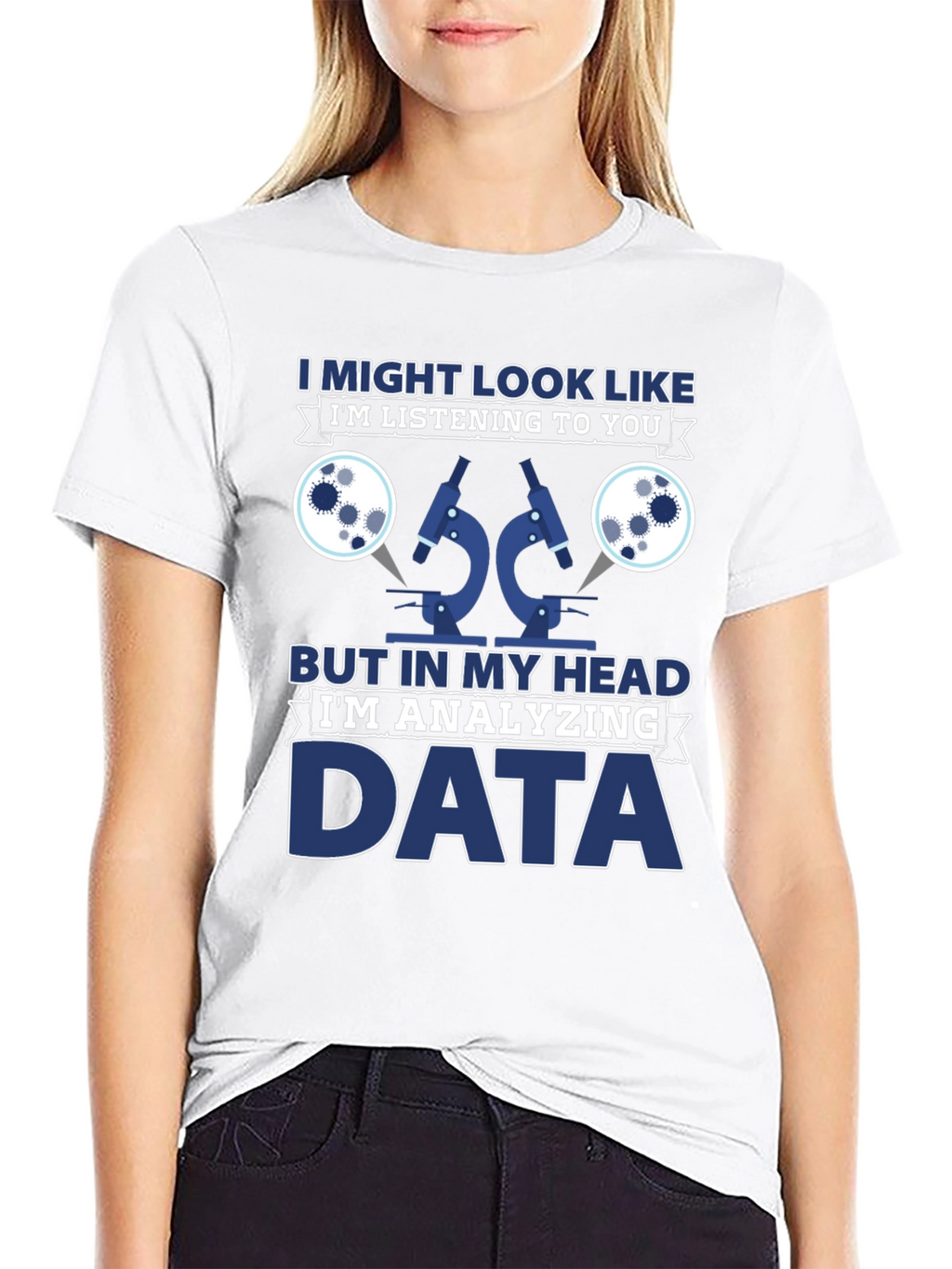 Data Analyst T-Shirt: Im Analyzing Data