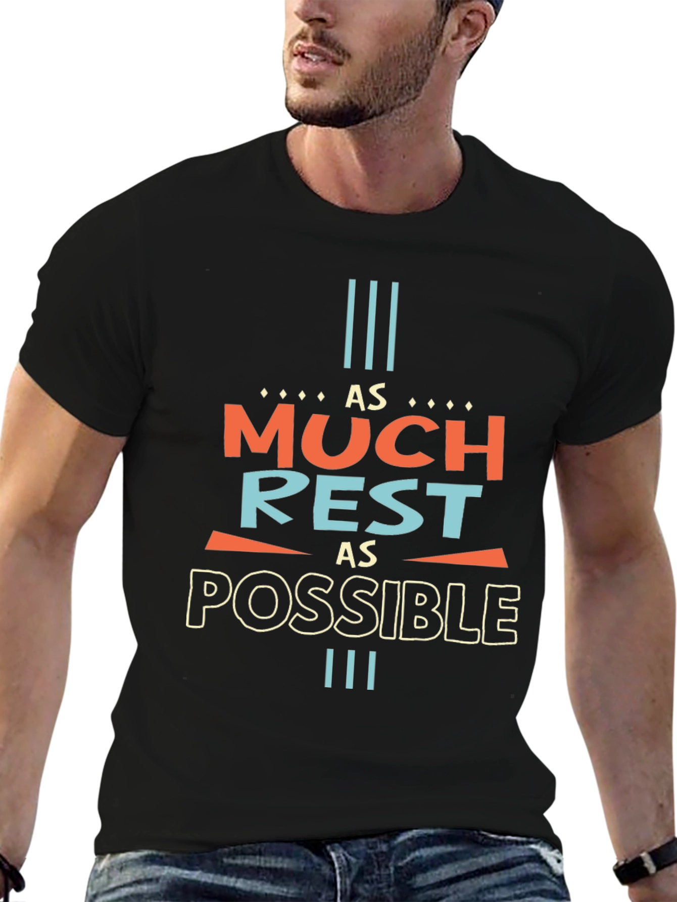 As Much Rest As Possible Graphic Tee - Unisex