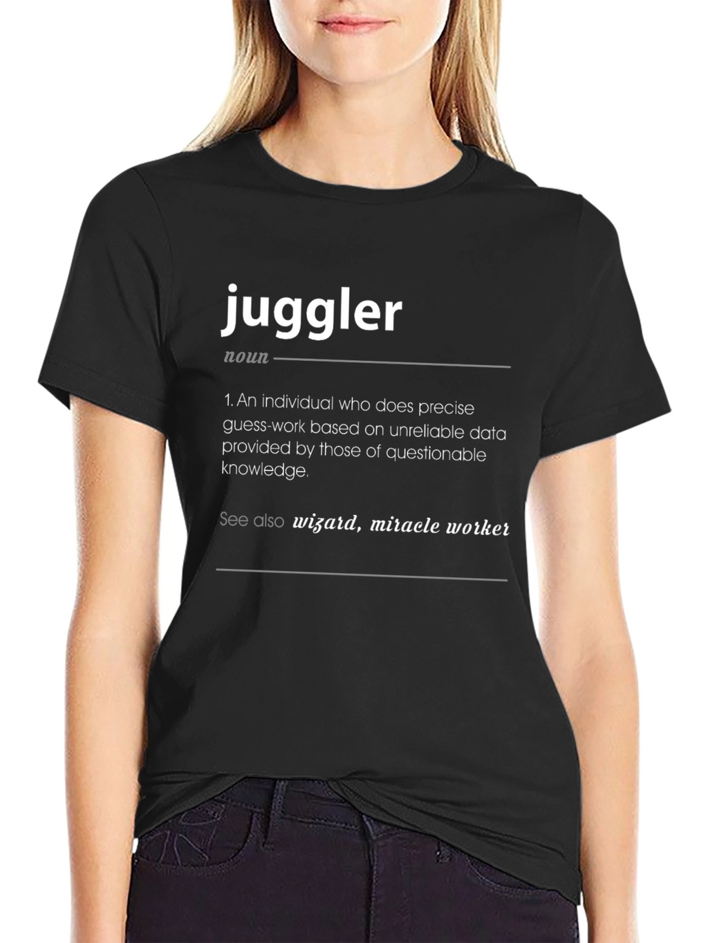 Juggler Definition Graphic Tee