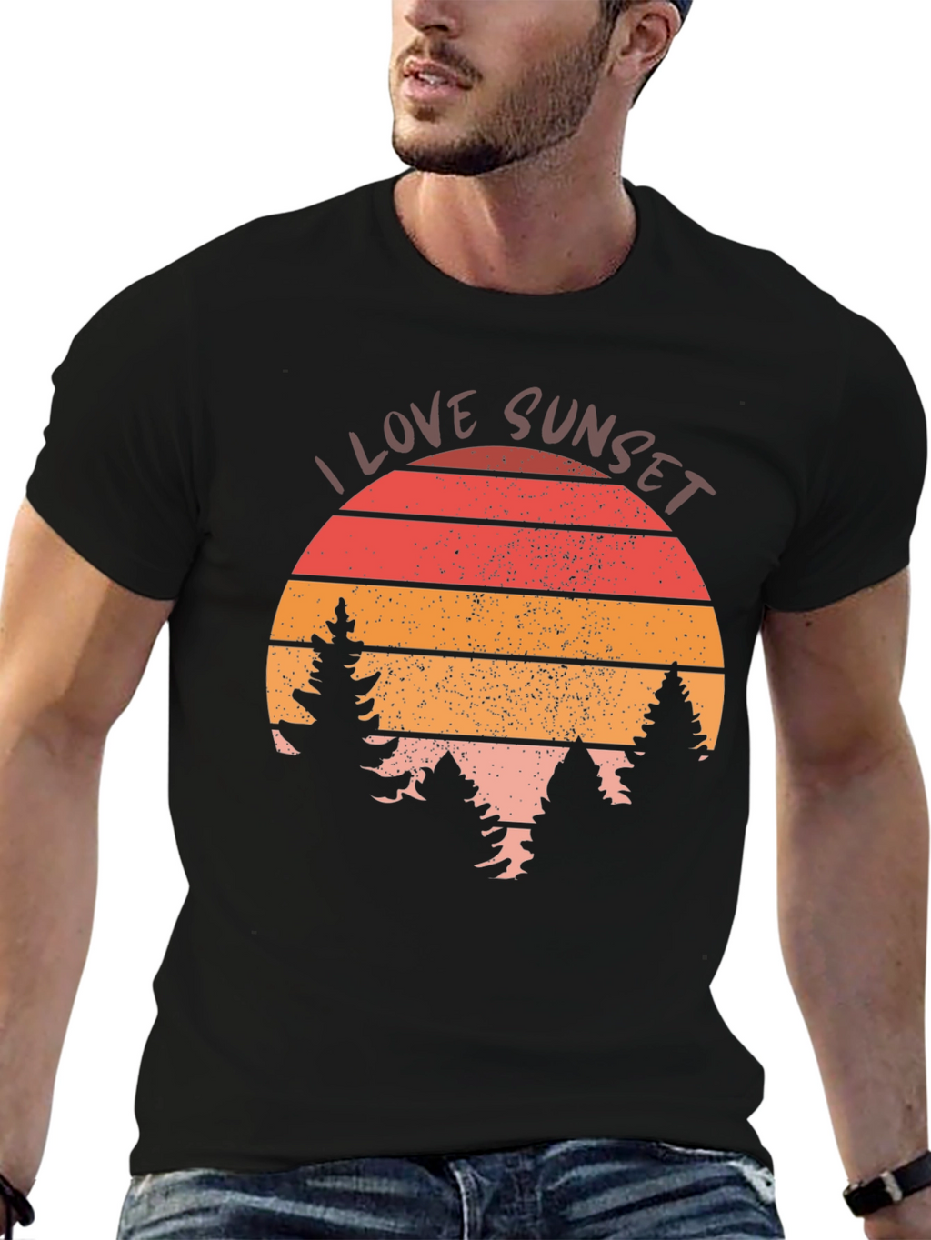 Sunset Lover Graphic Tee - Nature Inspired T-Shirt