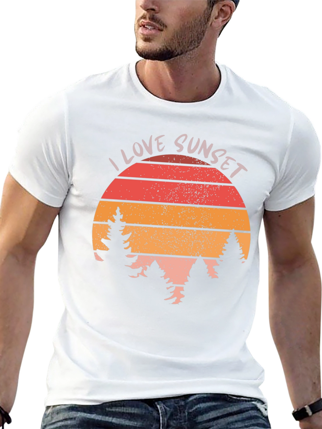 Sunset Lover Graphic Tee - Nature Inspired T-Shirt
