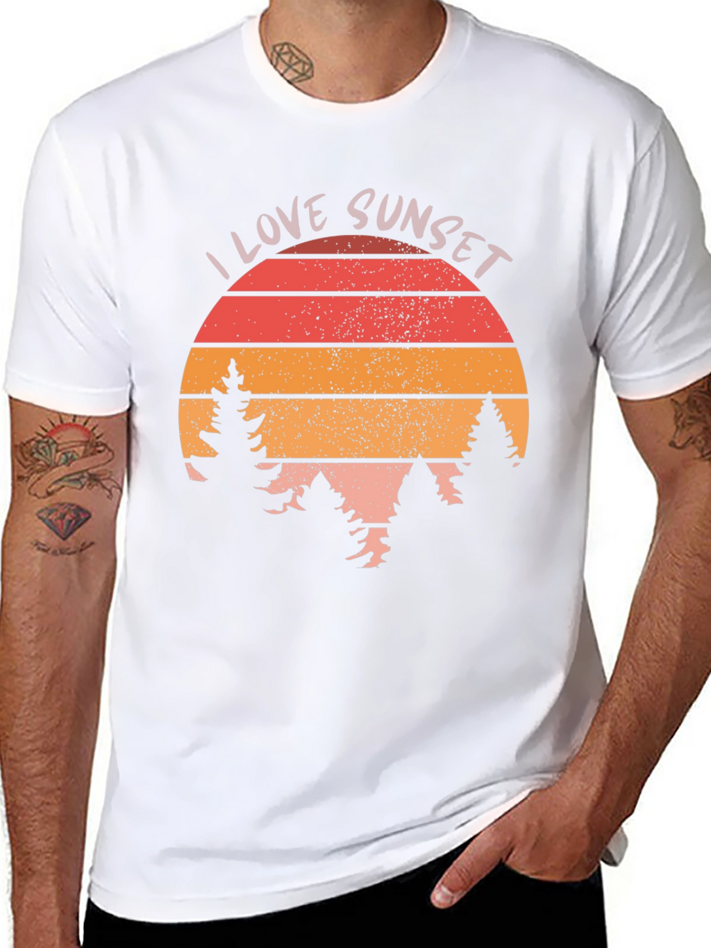 Sunset Lover Graphic Tee - Nature Inspired T-Shirt