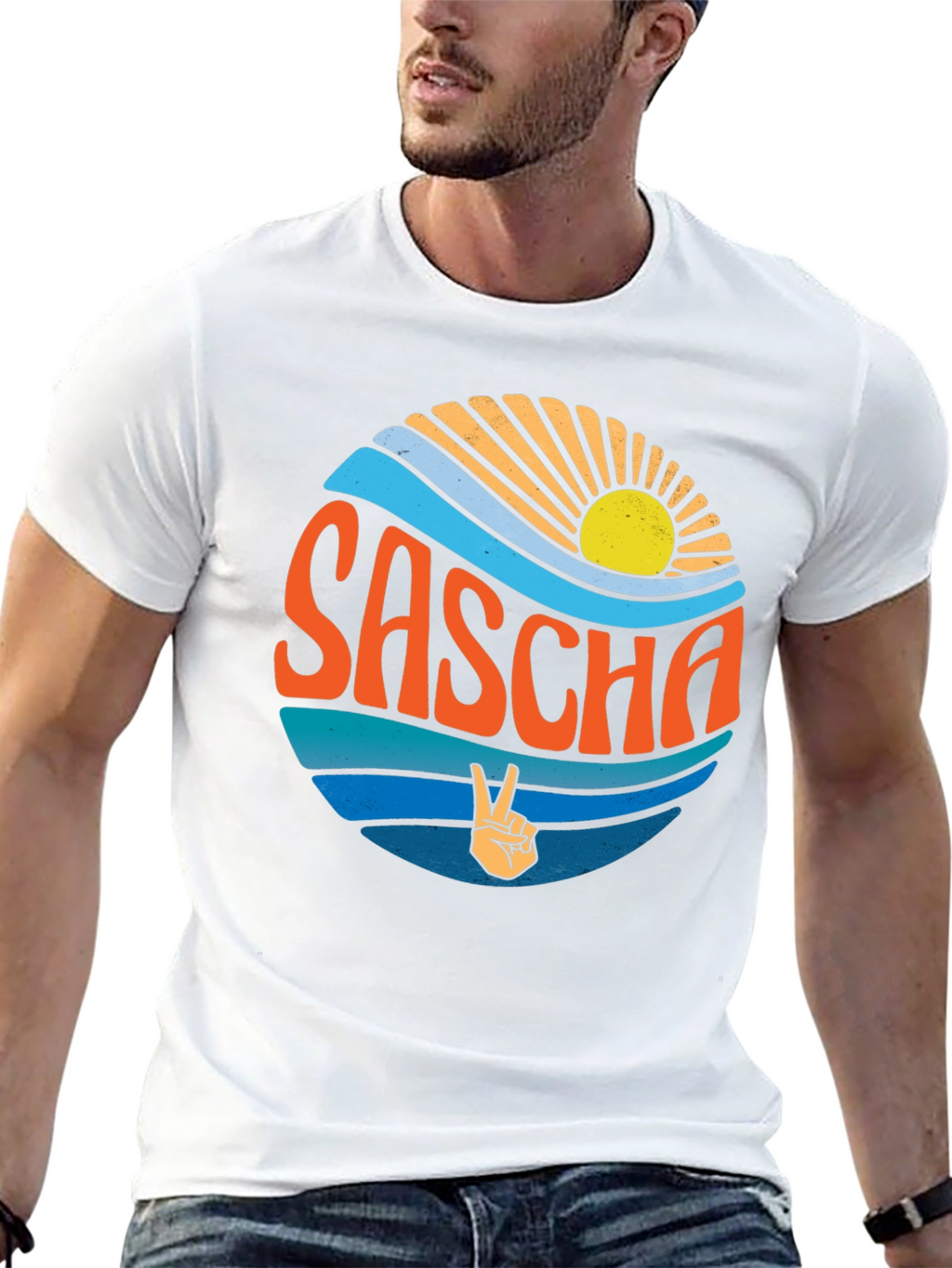 Sascha Retro Graphic T-Shirt