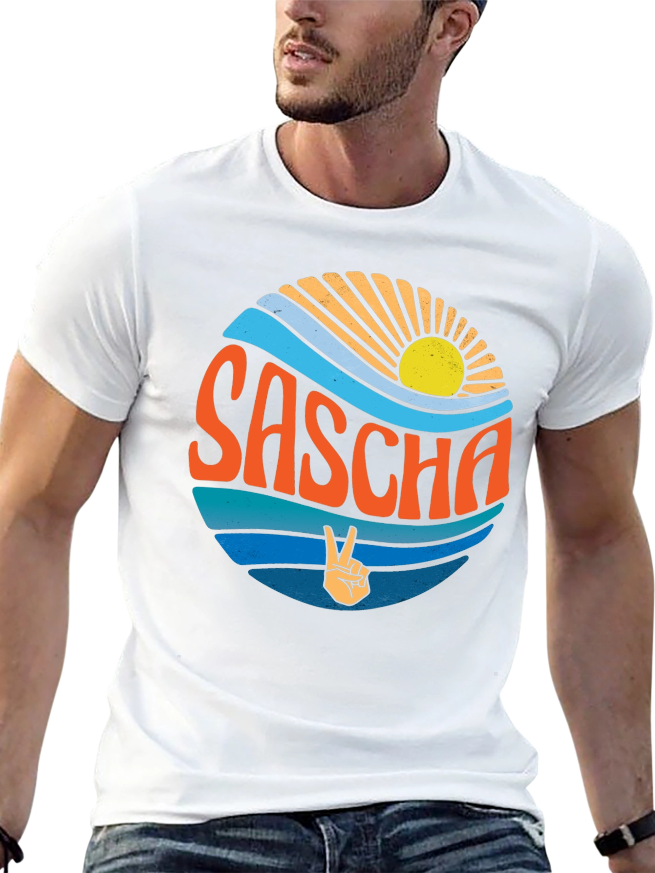 Sascha Retro Graphic T-Shirt