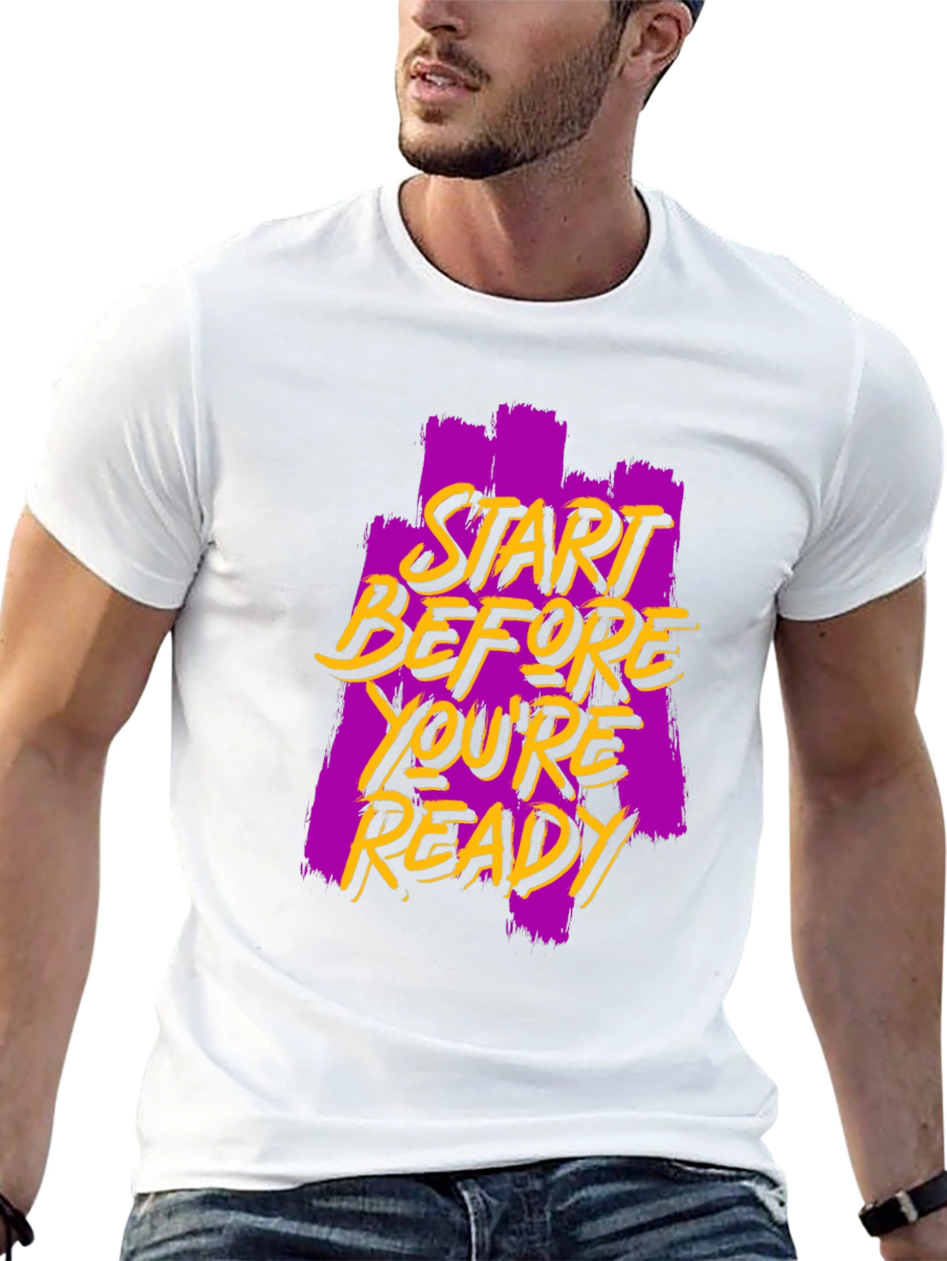 Start Before Youre Ready Graphic Tee