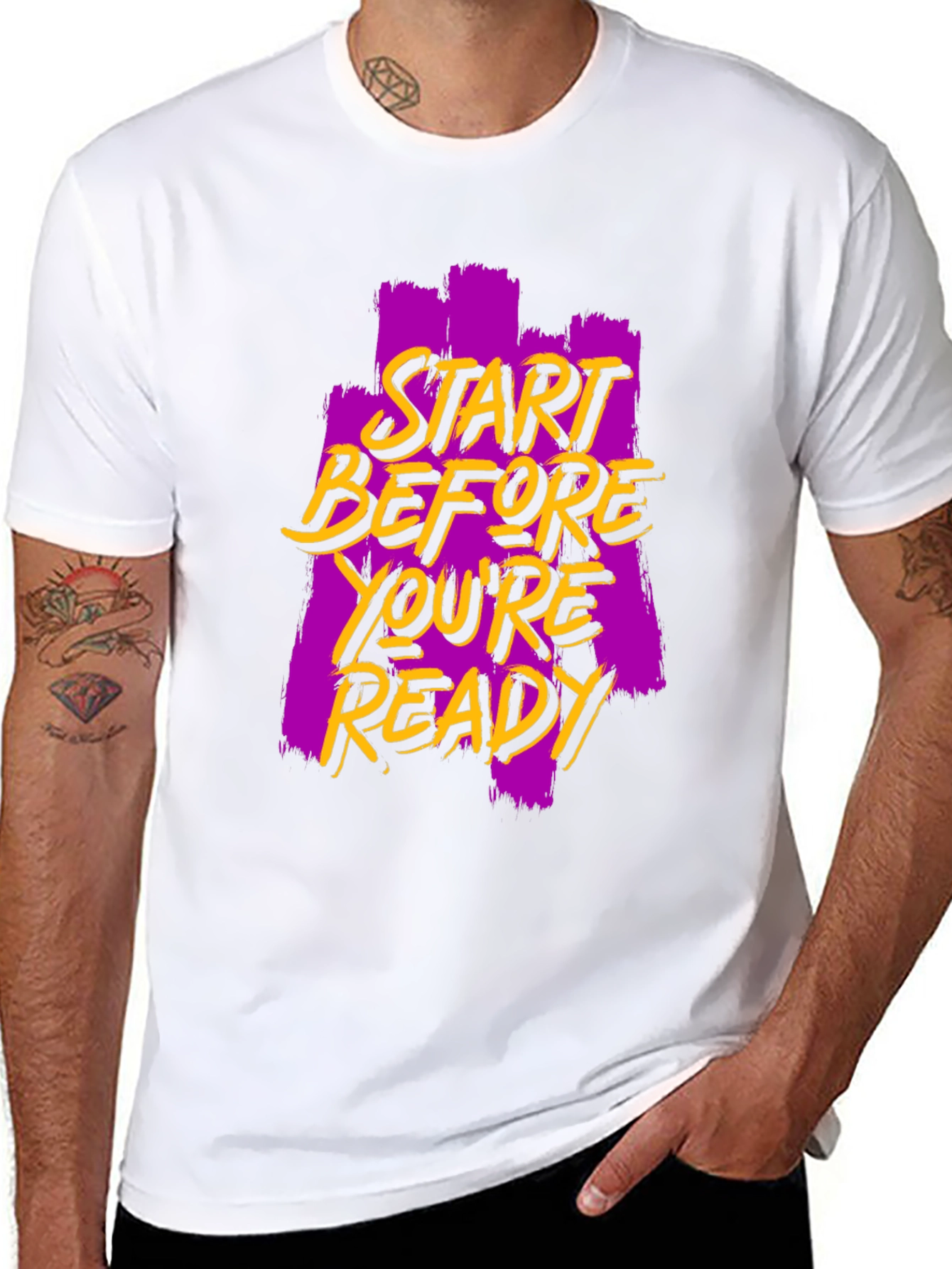 Start Before Youre Ready Graphic Tee
