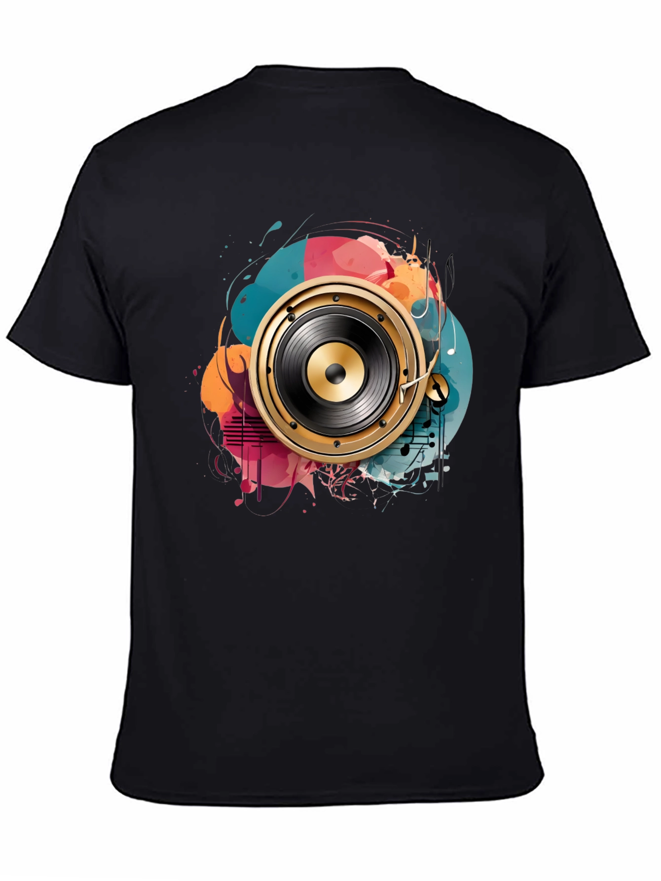 Retro Music T-Shirt - Vinyl Record Design