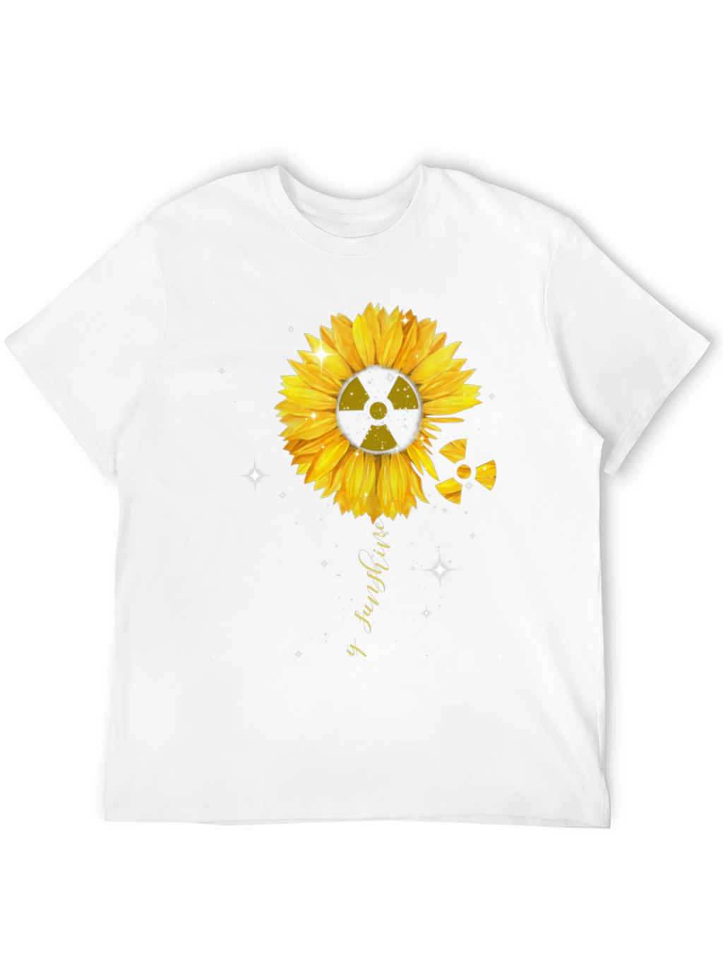 Radioactive Sunflower Graphic T-Shirt