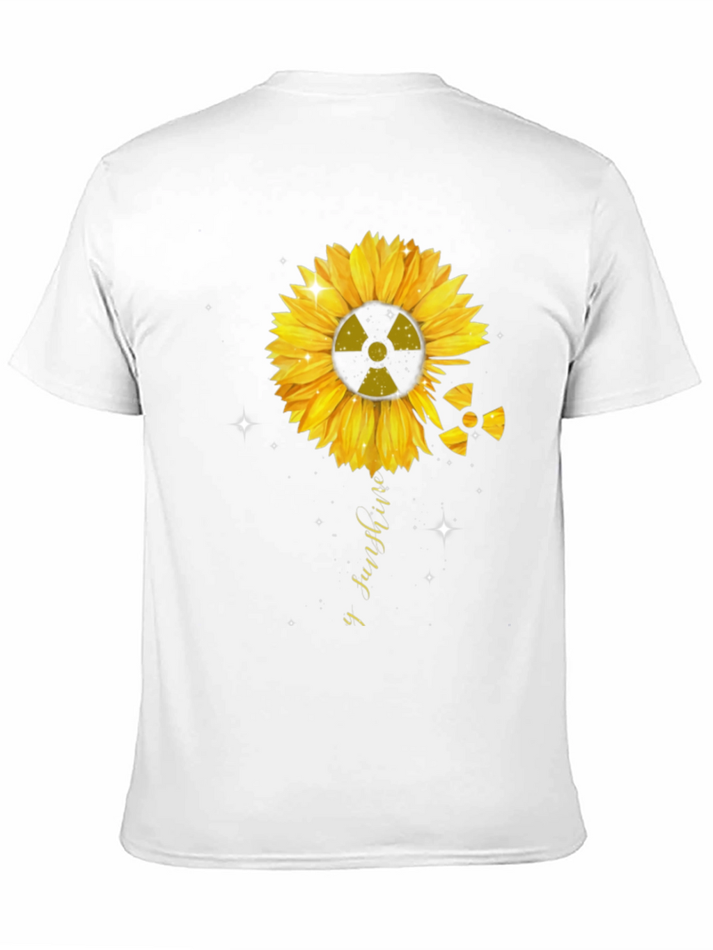 Radioactive Sunflower Graphic T-Shirt