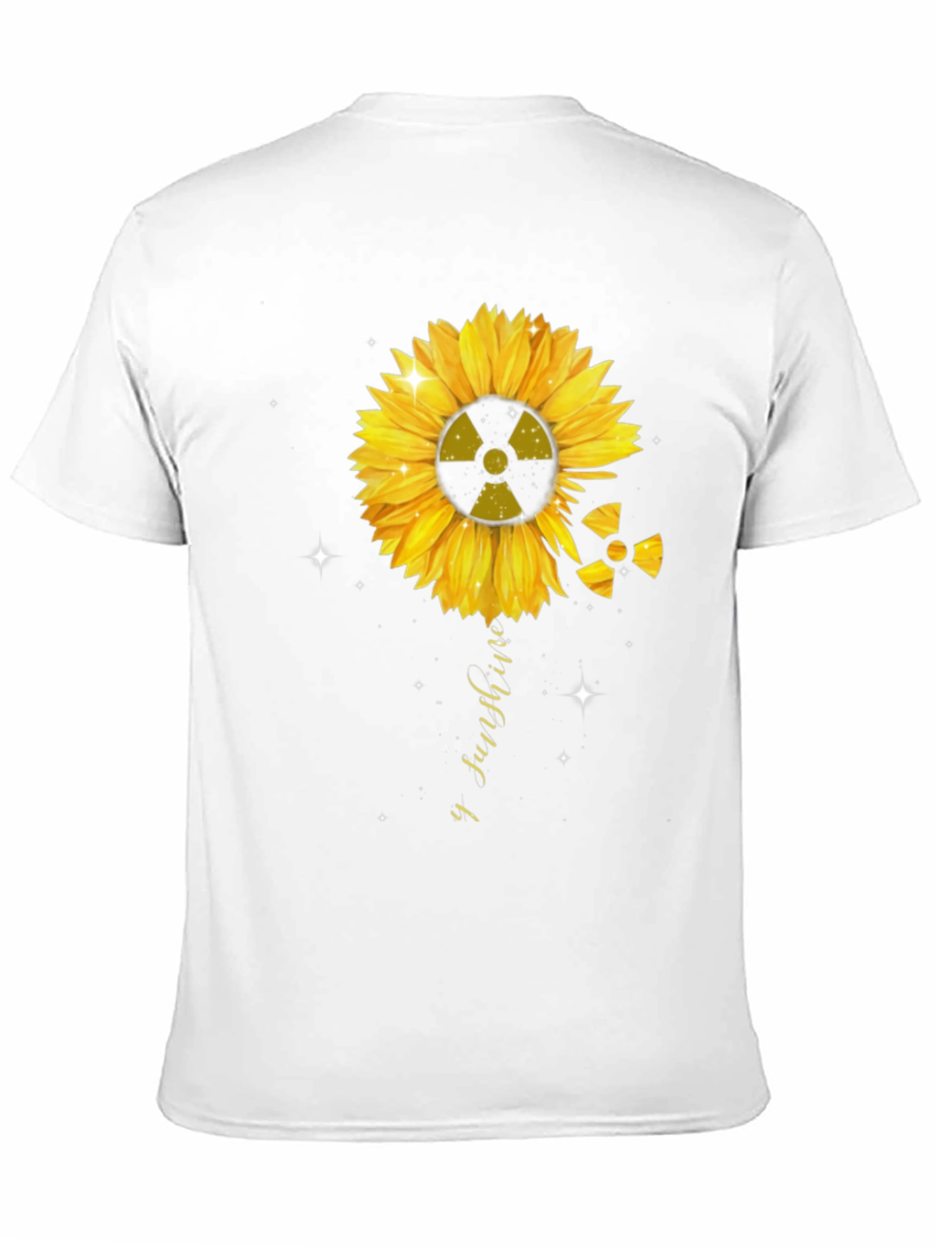 Radioactive Sunflower Graphic T-Shirt
