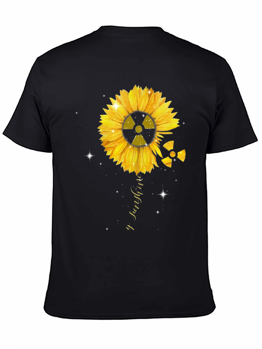 Radioactive Sunflower Graphic T-Shirt