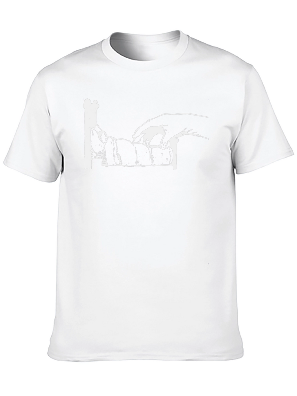 Unique Artistic Black T-Shirt for Men