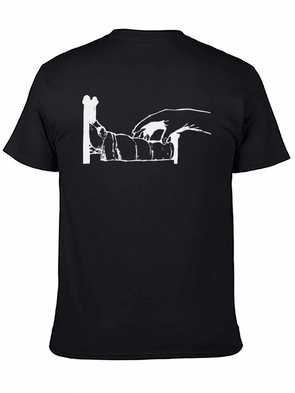 Unique Artistic Black T-Shirt for Men