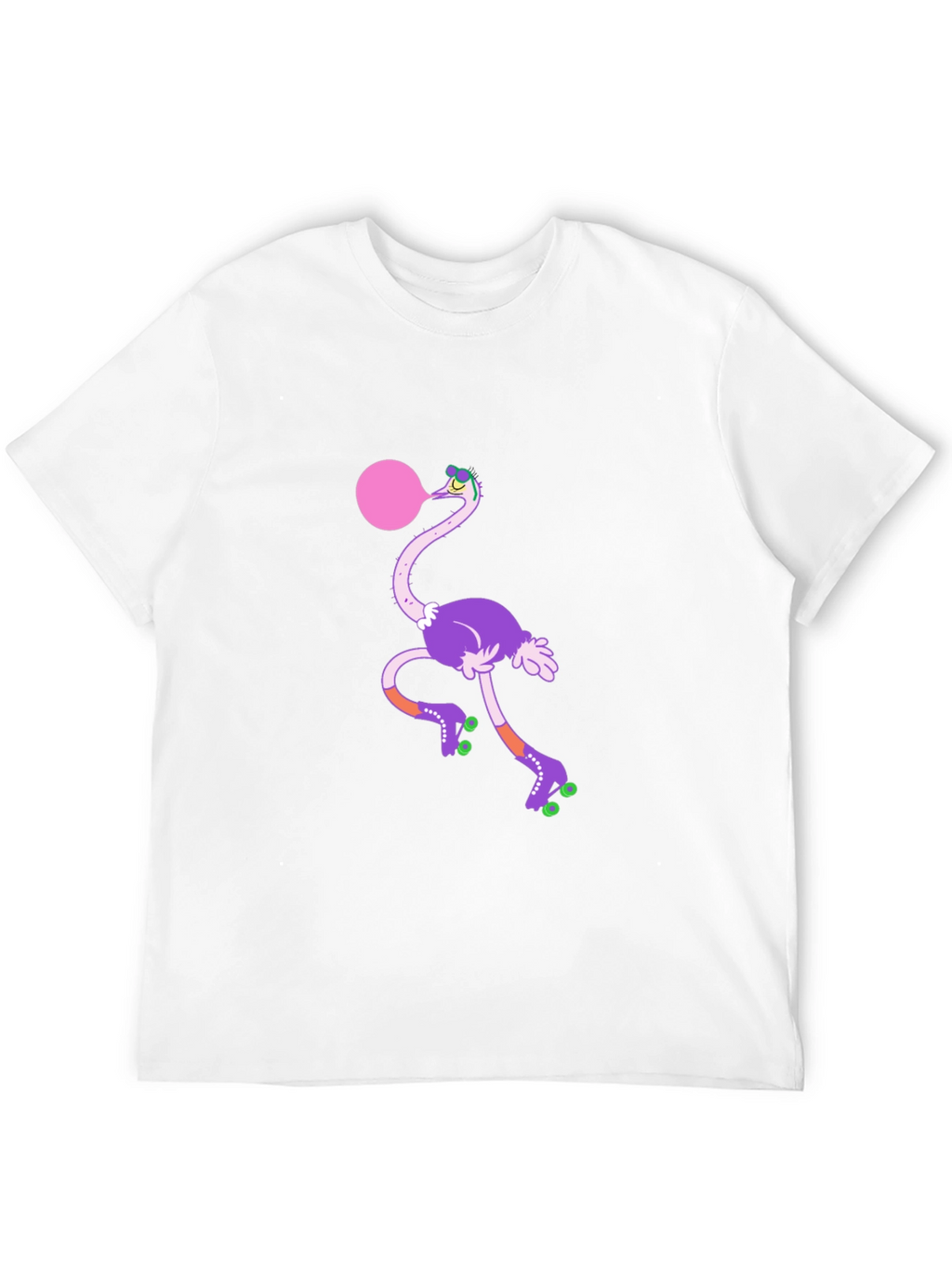 Funky Ostrich Bubblegum Tee