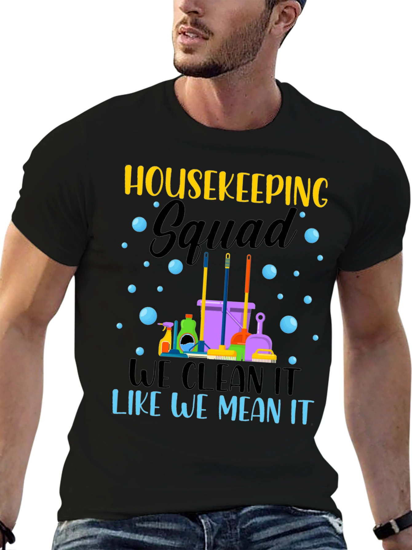 Housekeeping Squad Graphic Tee