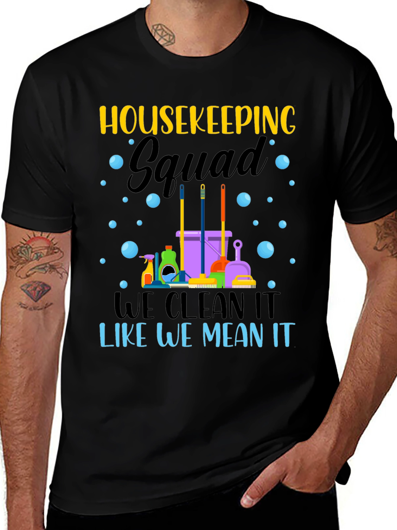 Housekeeping Squad Graphic Tee