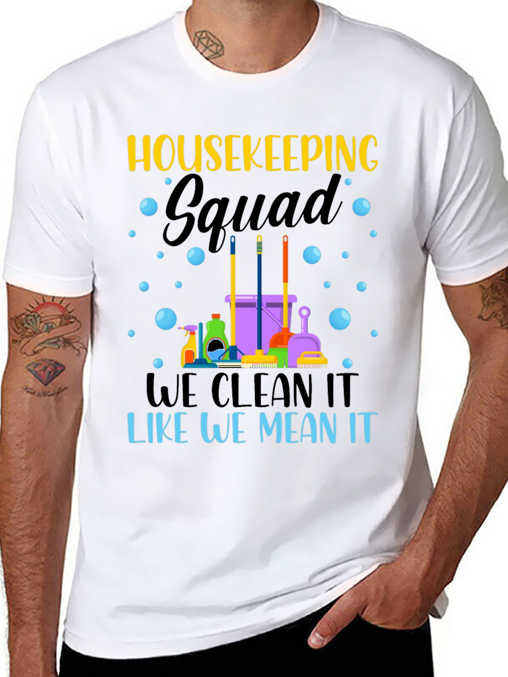 Housekeeping Squad Graphic Tee