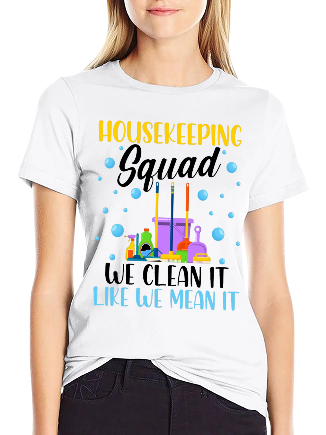 Housekeeping Squad Graphic Tee
