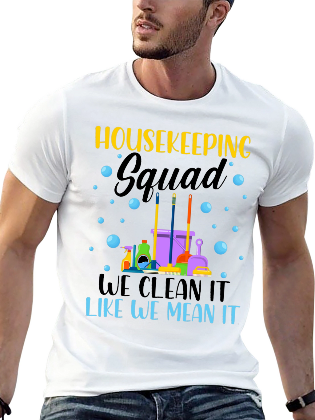 Housekeeping Squad Graphic Tee