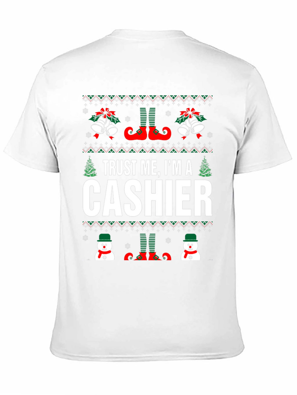 Trust Me Im A Cashier Christmas Sweater T-Shirt