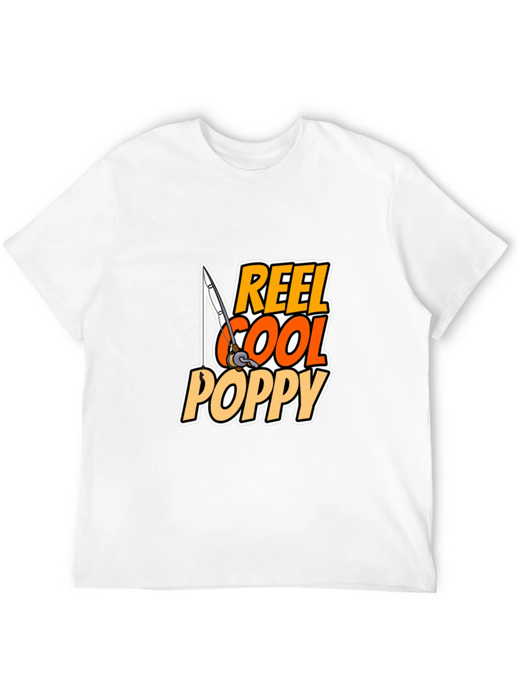 Reel Cool Poppy Fishing T-Shirt