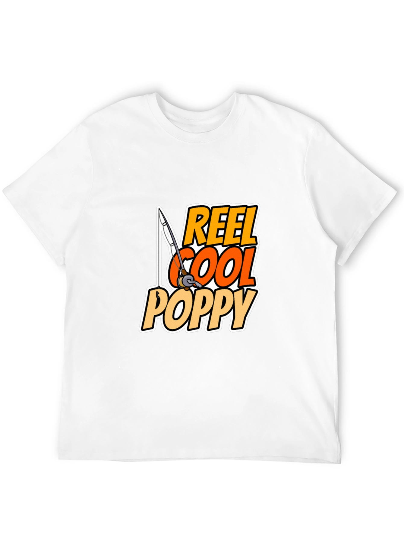 Reel Cool Poppy Fishing T-Shirt