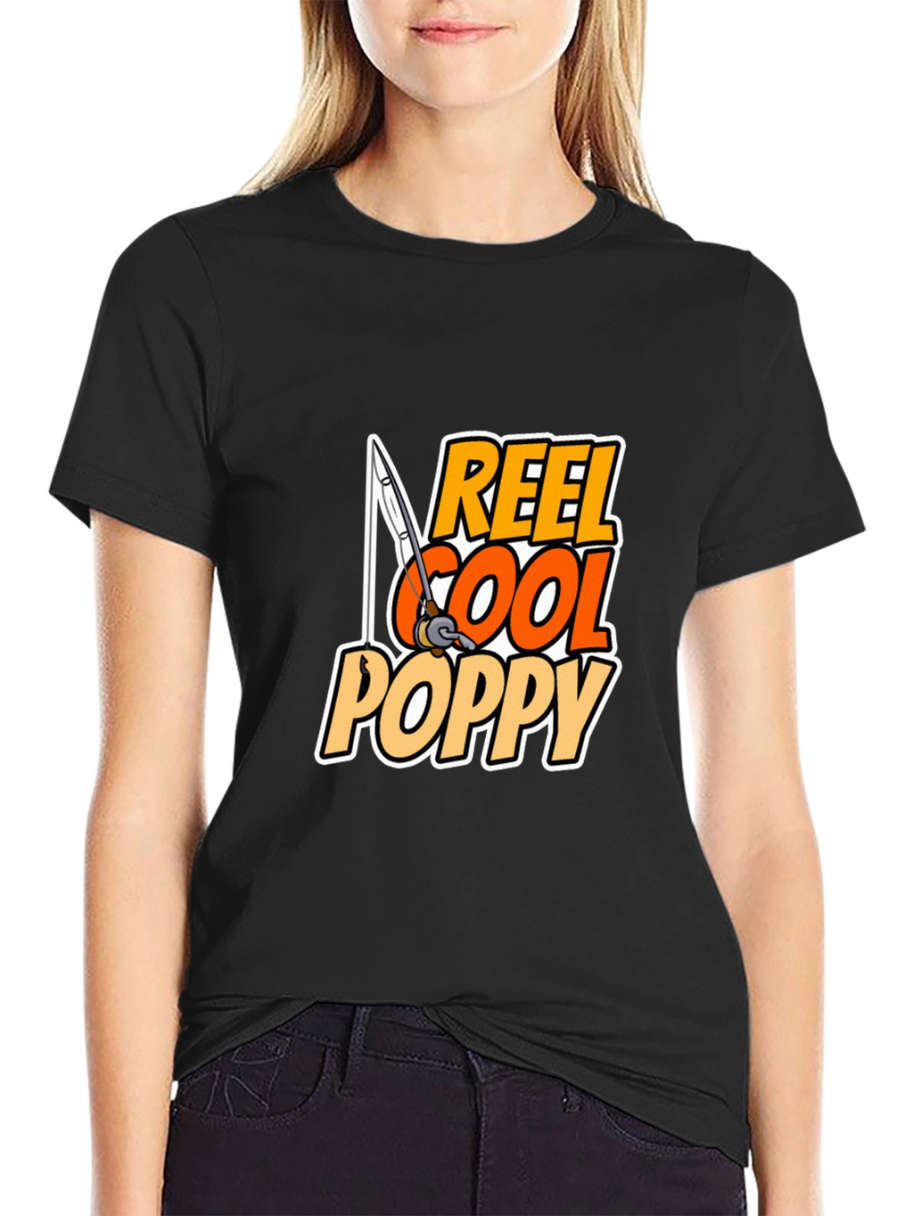 Reel Cool Poppy Fishing T-Shirt