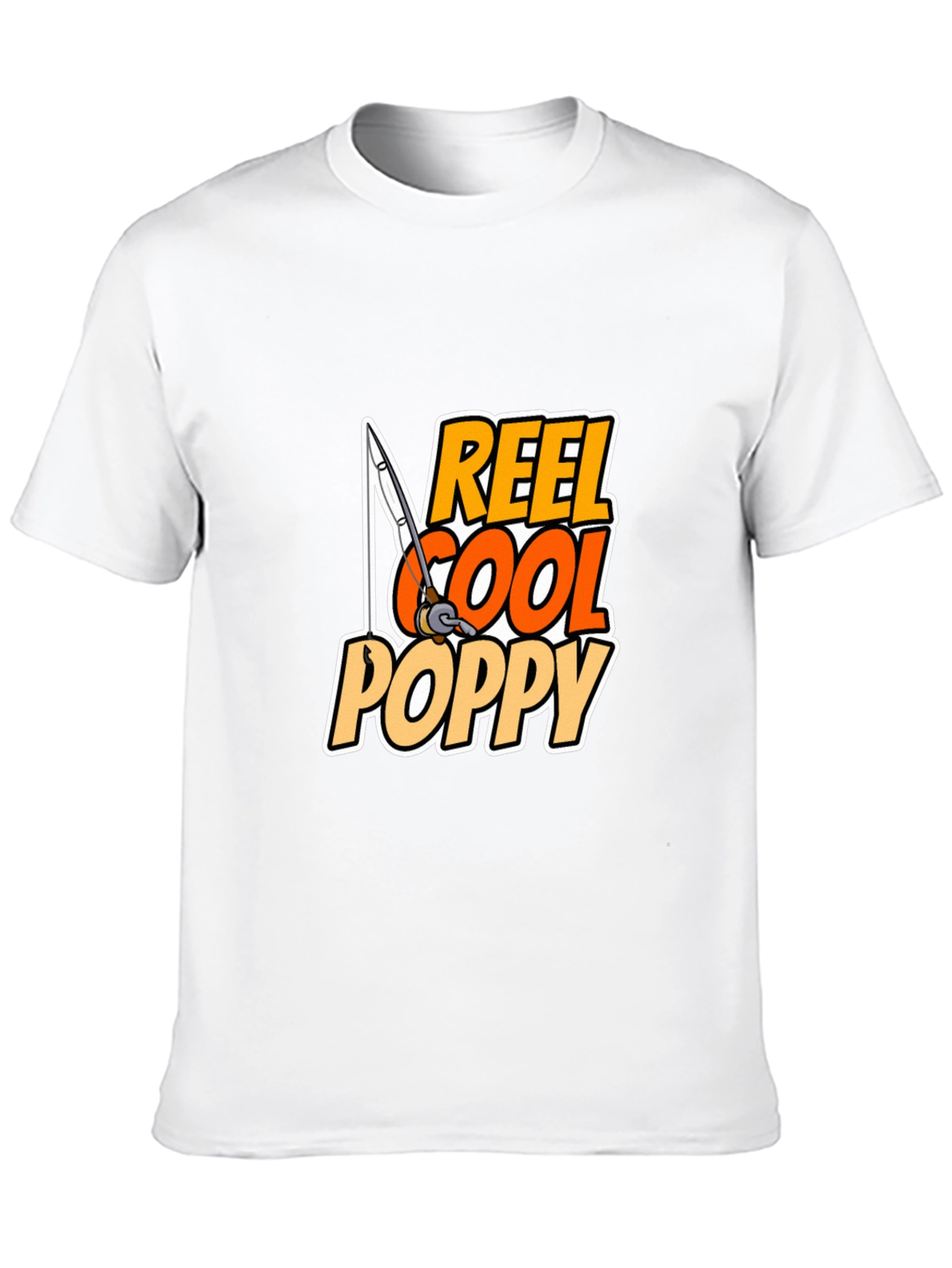 Reel Cool Poppy Fishing T-Shirt