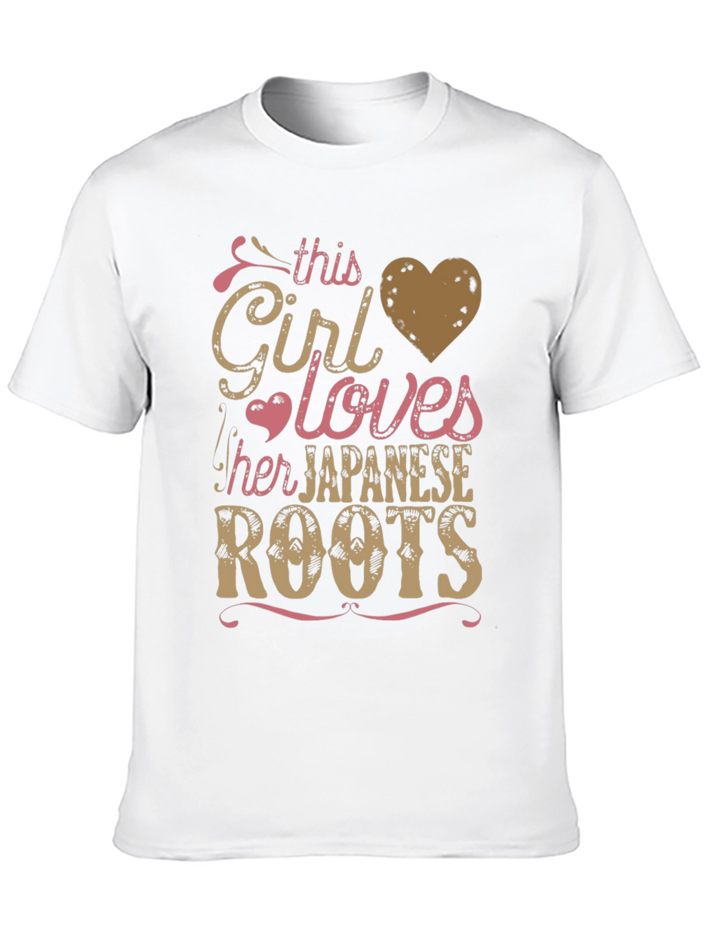 This Girl Loves Her Japanese Roots T-Shirt