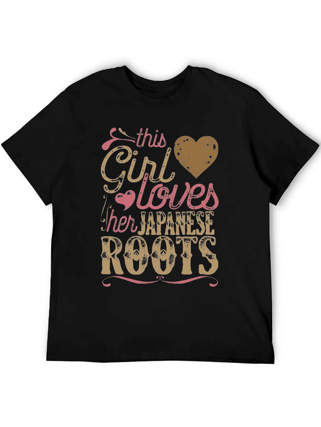 This Girl Loves Her Japanese Roots T-Shirt