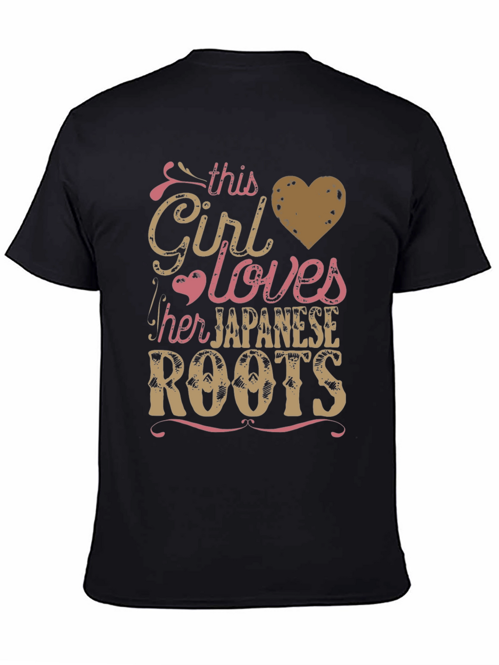 This Girl Loves Her Japanese Roots T-Shirt