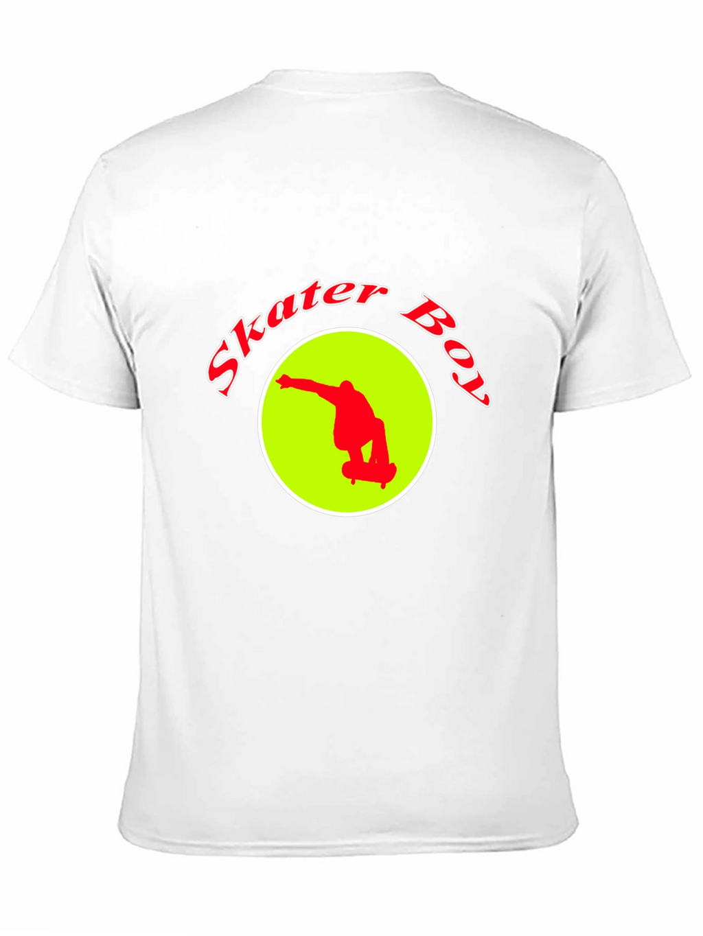 Skater Boy Graphic Tee - Black T-Shirt