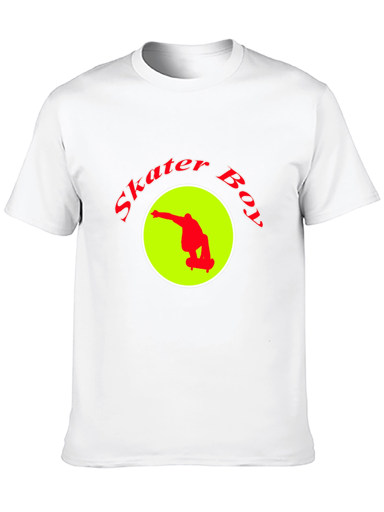 Skater Boy Graphic Tee - Black T-Shirt
