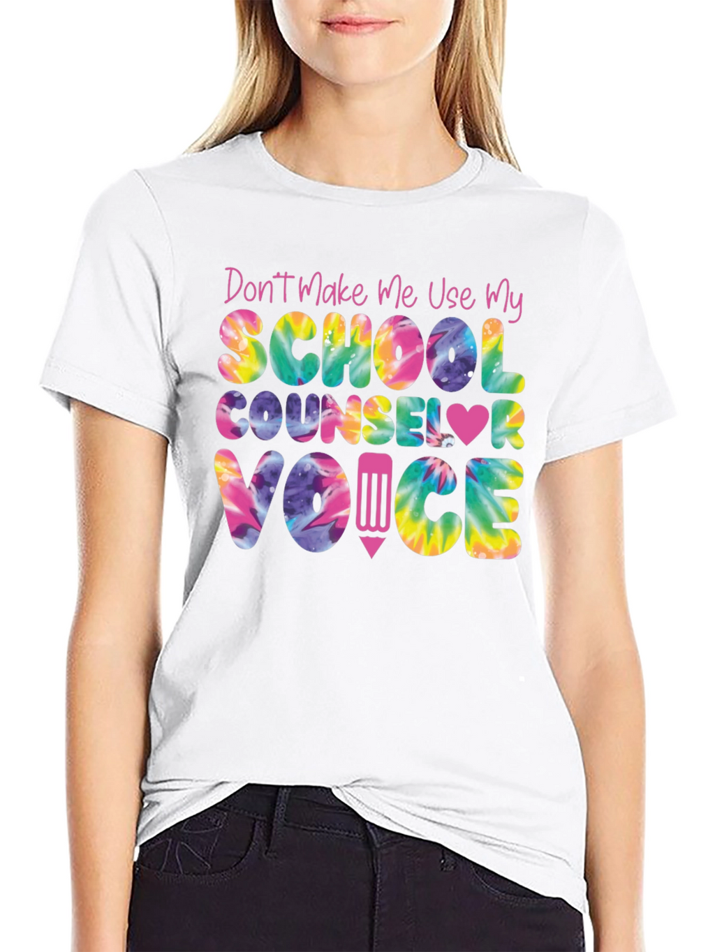 School Counselor Tie Dye T-Shirt