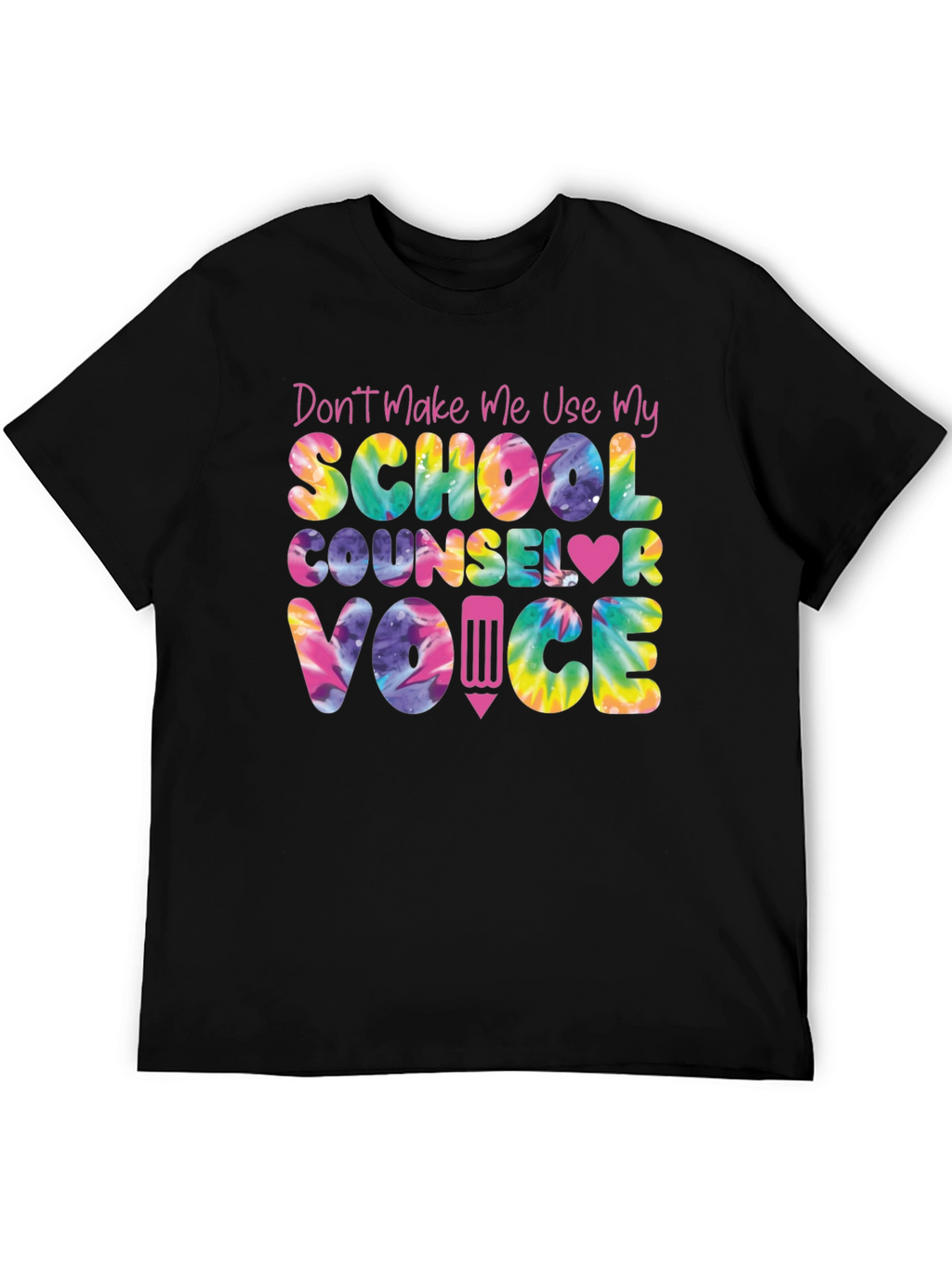 School Counselor Tie Dye T-Shirt
