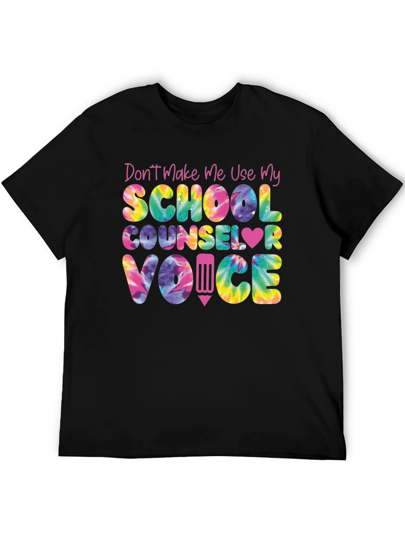 School Counselor Tie Dye T-Shirt