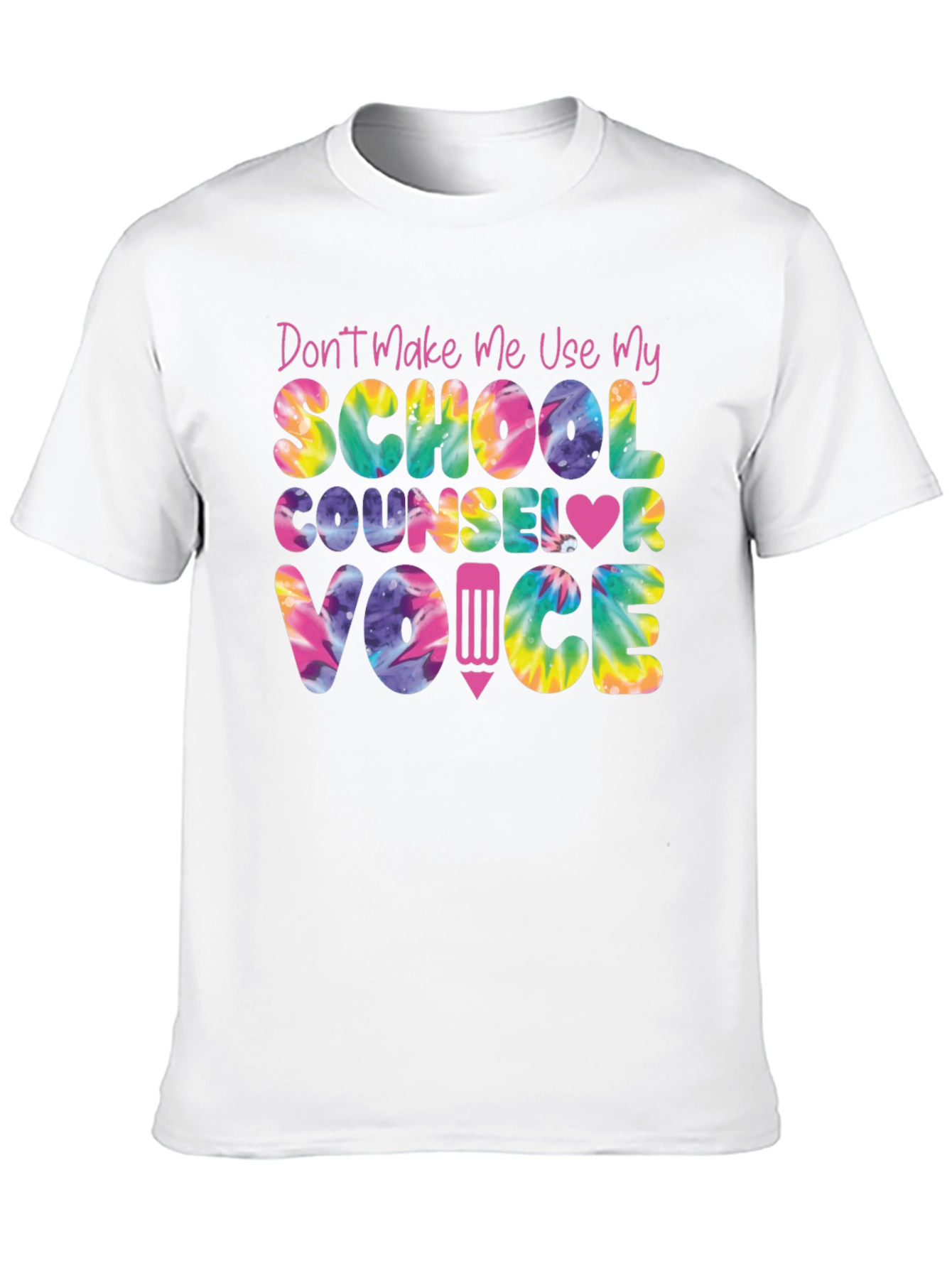 School Counselor Tie Dye T-Shirt