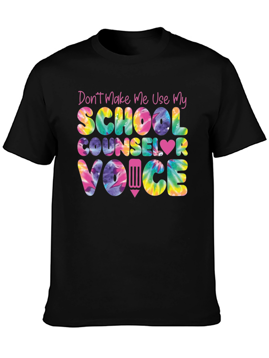 School Counselor Tie Dye T-Shirt