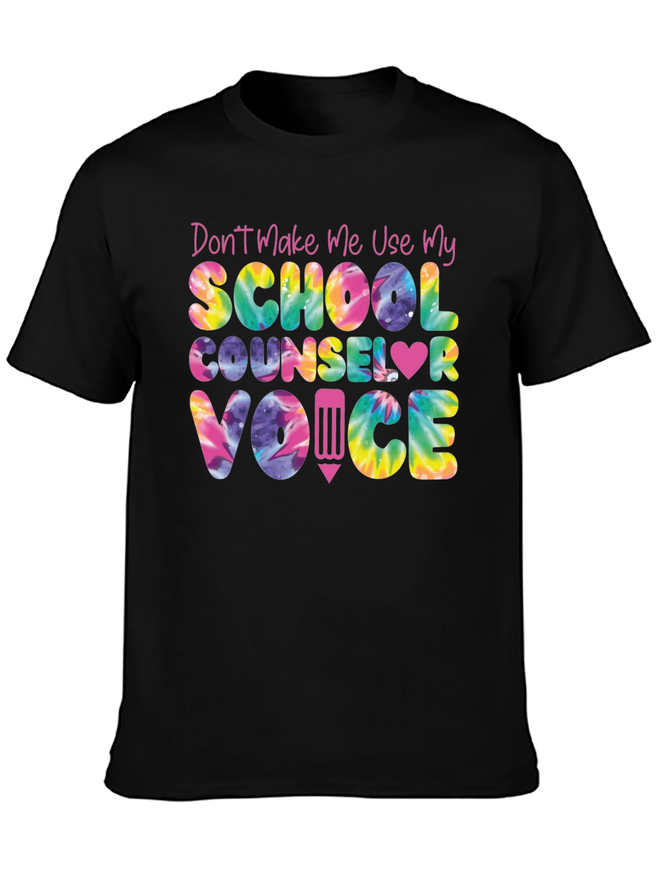 School Counselor Tie Dye T-Shirt