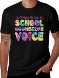 School Counselor Tie Dye T-Shirt