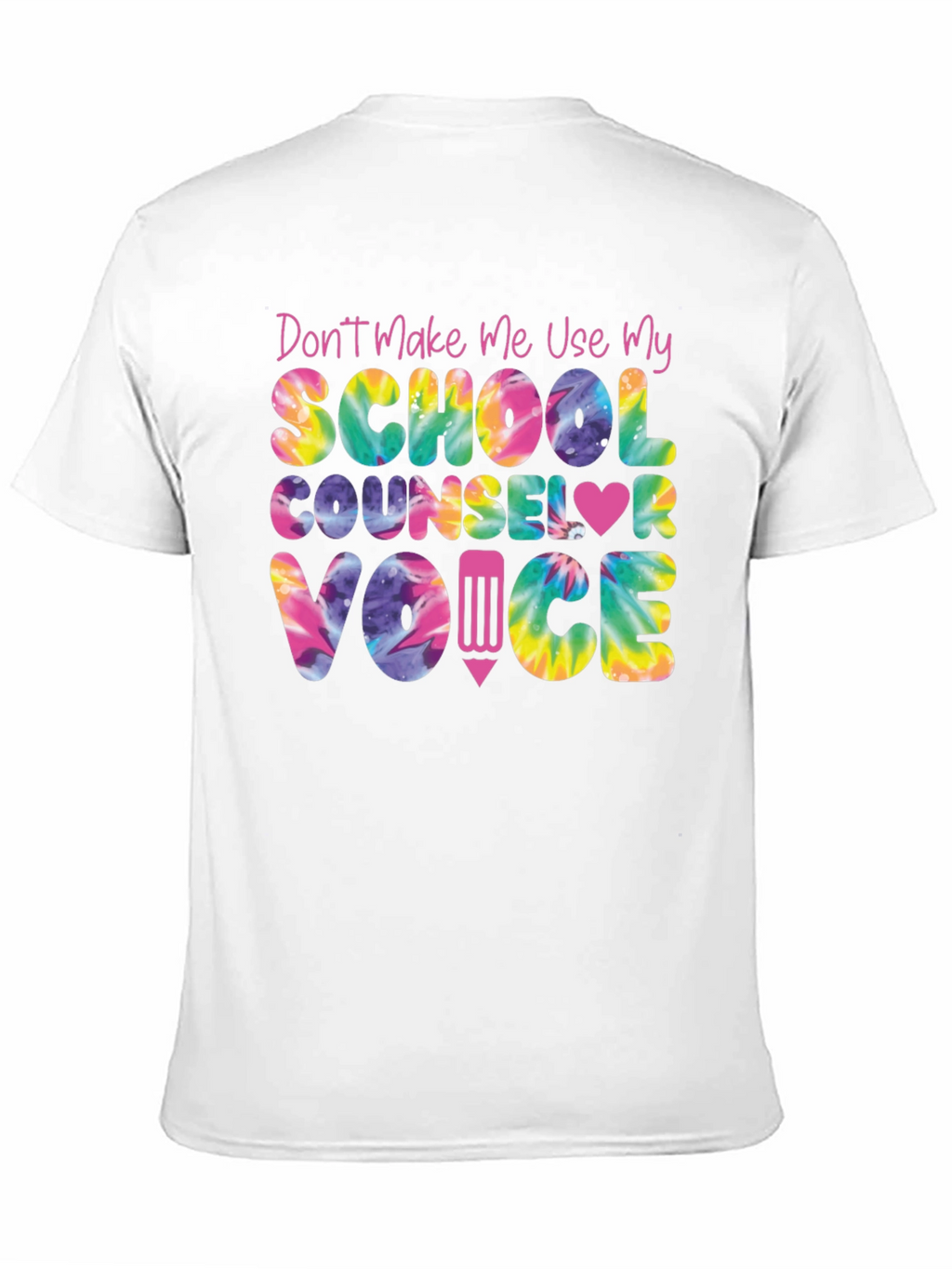 School Counselor Tie Dye T-Shirt