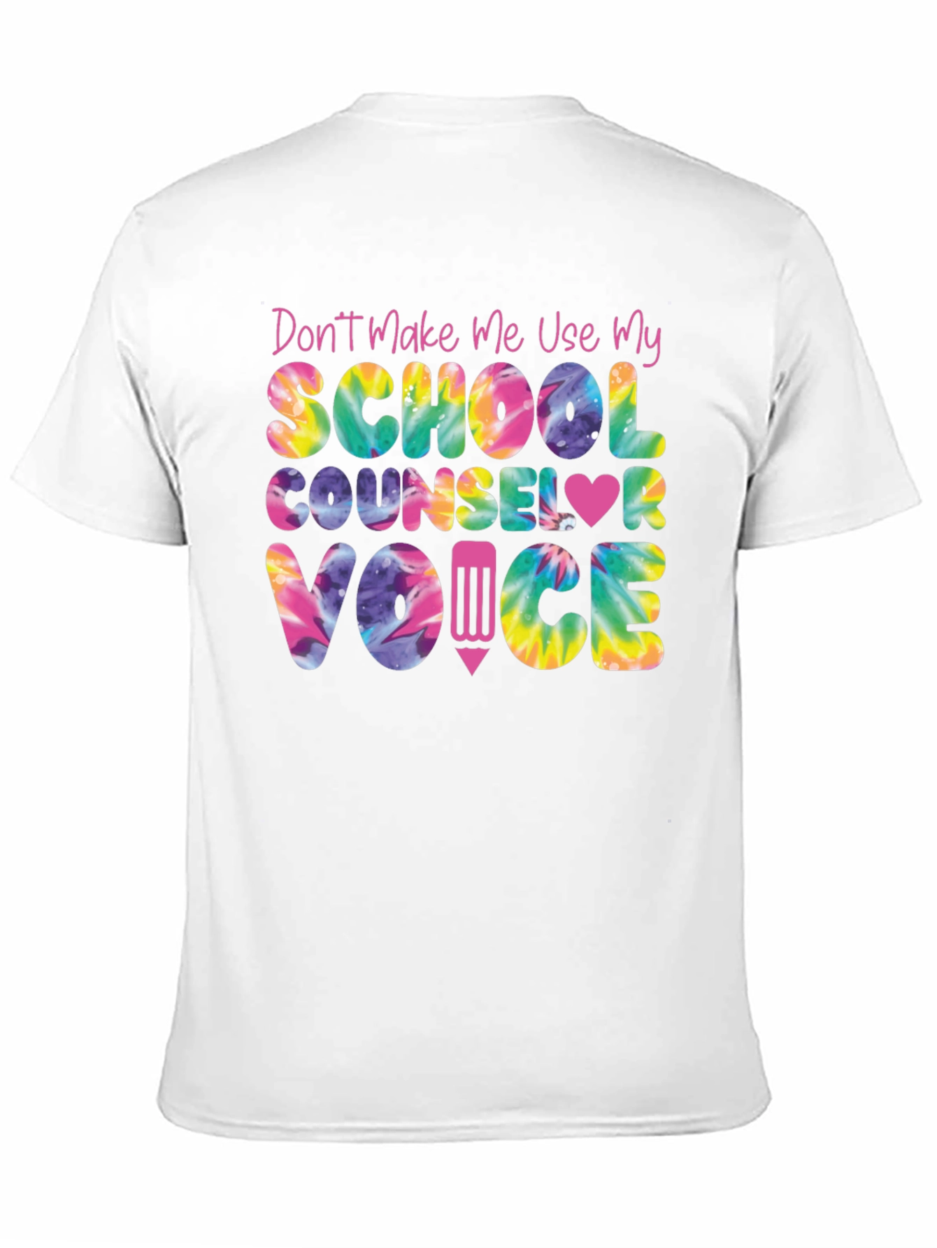School Counselor Tie Dye T-Shirt