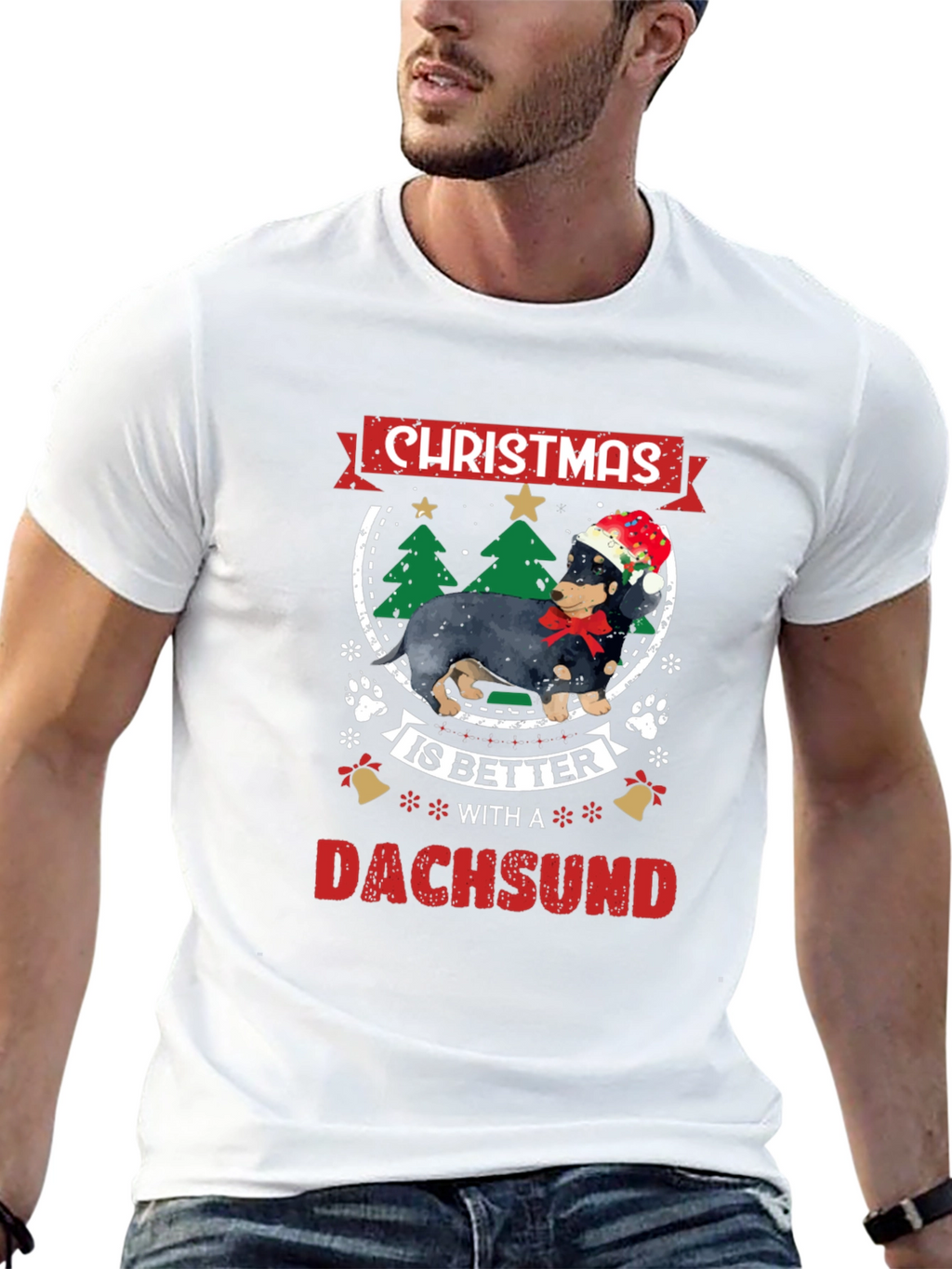 Christmas Dachshund T-Shirt