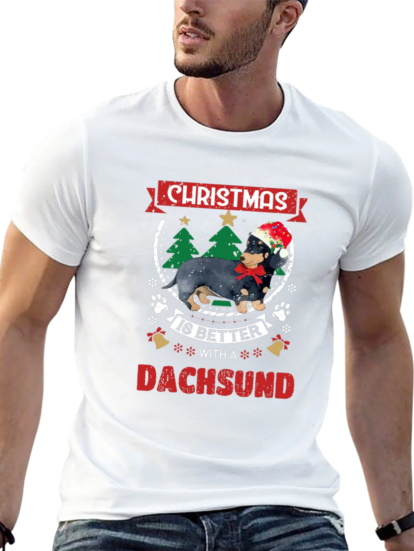 Christmas Dachshund T-Shirt
