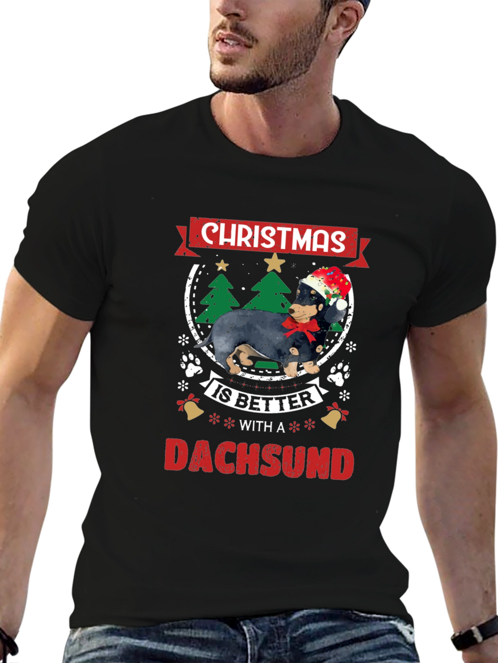 Christmas Dachshund T-Shirt